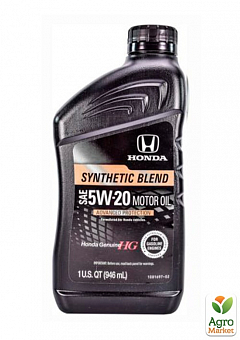 Моторна олія HONDA SYN BLEND / 5W20 / 0,946 л. / HONDA HD.0879890321