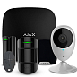 Комплект сигнализации Ajax StarterKit + HomeSiren black + Wi-Fi камера 2MP-H