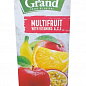 Фруктовый напиток Мультифруктовый ТМ "Grand" 2л упаковка 6 шт цена