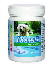 Продукт Dogmix Мультивіт Вітамінно-мінеральна добавка для собак 150 г (3400170)1