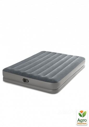 Надувне ліжко з вбудованим електронасосом від USB, двоспальне ТМ "Intex" (64114)
