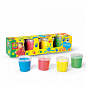 Пальчиковые краски - МОИ ПЕРВЫЕ РИСУНКИ (4 цвета, в пластиковых баночках) купить