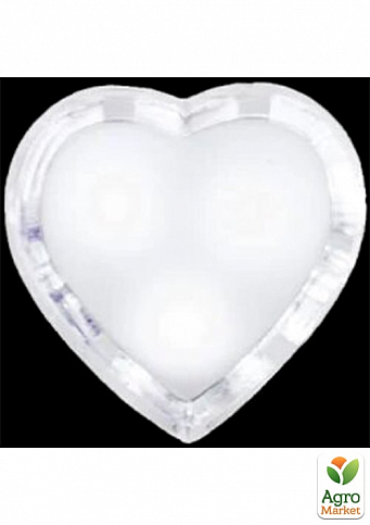 Нічник Lemanso Серце білий 3 LED/NL4 (3173) - фото 2