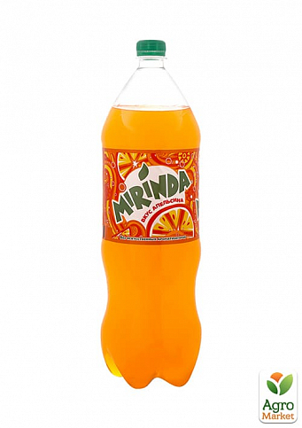 Газований напій Orange ТМ "Mirinda" 2л упаковка 6шт - фото 2