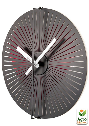 Настенные часы, динамический рисунок, "Motion Clock Heart" ø30 см (3124) - фото 2