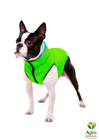 Курточка для собак AiryVest двухсторонняя, размер S 30, салатово-голубая (1608) - фото 2