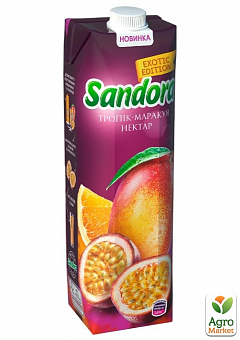 Нектар тропик-маракуйя (апельсин-манго-маракуйя) ТМ "Sandora" 0,95л1