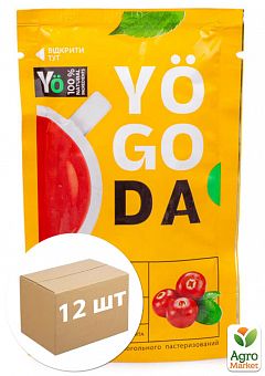 Чай журавлинний (з лаймом та м'ятою) ТМ "Yogoda" 50г упаковка 12шт2