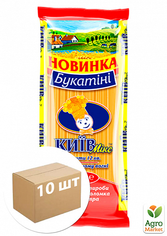 Макаронні вироби "Київ-мікс" букатіні 1 кг уп.10 шт