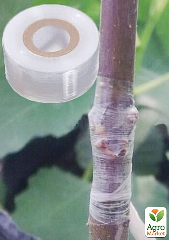 Лента для прививки деревьев и винограда 1.6 - 2см саморазрушающаяся 100м - фото 2