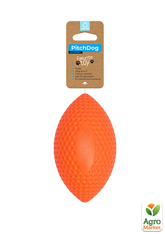 Игровой мяч для апартовки PitchDog, диаметр 9см оранжевый (62414) - фото 2