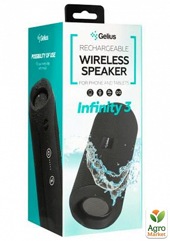 Bluetooth Speaker Gelius Pro Infinity 3 GP-BS510SE Black - фото 6