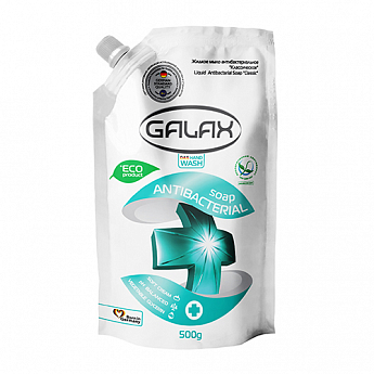 GALAX Жидкое антибактериальное мыло "Классическое" (дойпак) 500 г 