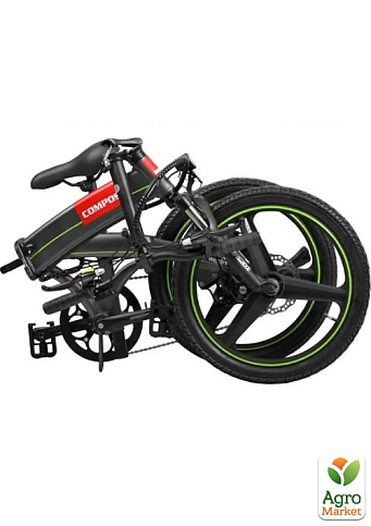 Велосипед на акумуляторній батареї HECHT COMPOS XL BLACK - фото 2