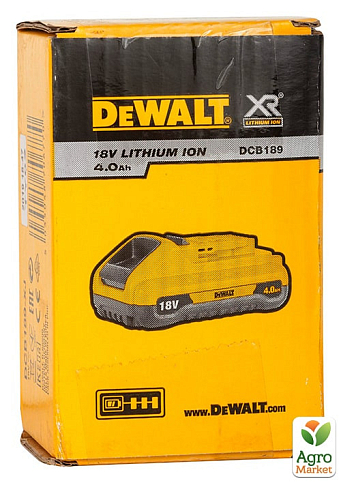Акумуляторна батарея DeWALT DCB189 (DCB189)  - фото 2