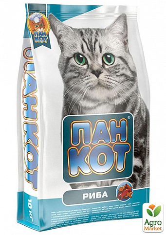 Корм для котів ПанКот Риба 10 кг