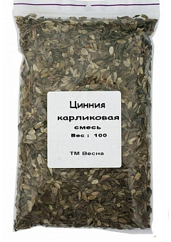 Цинія "Карликова суміш" ТМ "Весна" 100г17