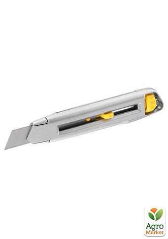 Нож Interlock длиной 165 мм с лезвием шириной 18 мм с отламывающимися сегментами STANLEY 0-10-018 (0-10-018) - фото 2