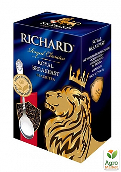 Чай Royal Breakfast ТМ "Richard" 80г+ложка2