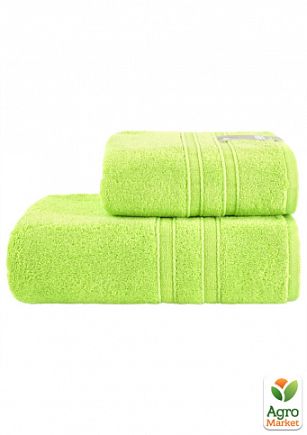 Махровое полотенце Aqua fiber Premium TM IDEIA 70х140 см зеленый 8-29954*008 - фото 3