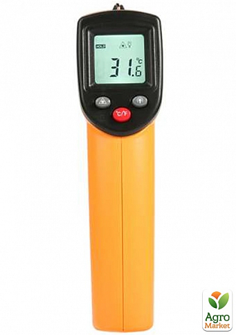 Безконтактний інфрачервоний термометр (пірометр) -50-530°C, 12:1, EMS=0,95 BENETECH GM530 - фото 4