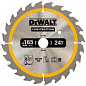 Диск пильный DeWALT, CONSTRUCTION 165 х 20 мм, 24z (ATB), 20 градусов DT1949 ТМ DeWALT