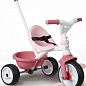 Детский металлический велосипед 2 в 1 "Би Муви", розовый, 68 х 52 х 52 см, 15 мес. Smoby Toys купить