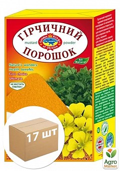Порошок Гірчичний ТМ "Агросільпром" 200г упаковка 17шт2