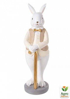 Фігурка Декоративна "Кролик З тростиною" 10X8X25,5См (192-243)2