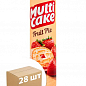Печенье-сэндвич (клубника) ККФ ТМ "Multicake" 195г упаковка 28шт