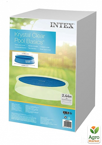 Теплозберігаюче покриття (солярна плівка) для басейну 206 см ТМ "Intex" (29020) - фото 3