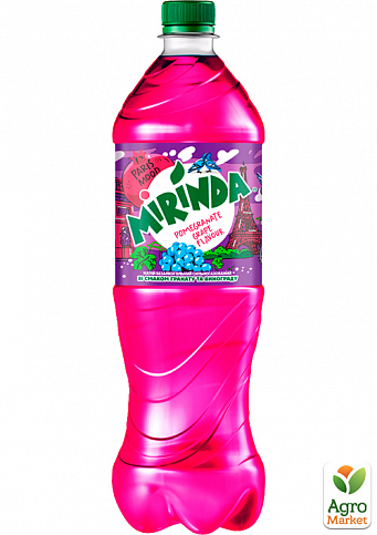 Газований напій Mixit Гранат-виноград ТМ «Mirinda» 1л упаковка 12шт - фото 2