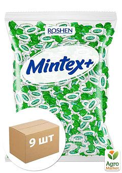 Карамель (Mintex mint) ПКФ ТМ "Roshen" 1кг упаковка 9 шт2