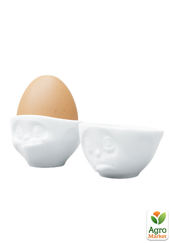 Набір з двох порцелянових підставок для яєць Tassen "Будь-ласка! та Ласий" (TASS15201/TA)
