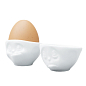 Набор из двух фарфоровых подставок для яиц Tassen "Пожалуйста! и Лакомый" 