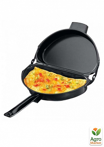 Двойная сковорода-омлетница с антипригарным покрытием Folding Omelette Pan
