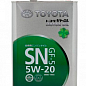 Моторна олія Toyota Motor Oil SN GF-5/5W20/4л. / 08880-10605 TOYOTA TOY 08880-10605