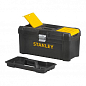 Ящик STANLEY "ESSENTIAL", 406x205x195 мм (16"), пластиковый, с металлическими защелками STST1-75518 ТМ STANLEY