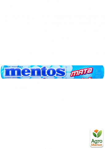 Жевательное драже (Мята) ТМ "Ментос" 37г упаковка 20шт - фото 2