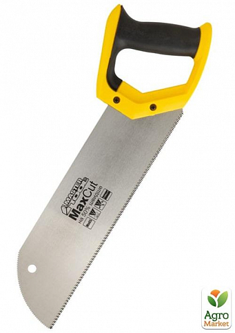 Ножовка для фанеры MASTERTOOL с запилом 12TPI MAX CUT 300 мм закаленный зуб 3D заточка полированная 14-2702 - фото 2