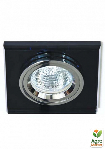 Встраиваемый светильник Feron 8170-2 серый серебро (20095)