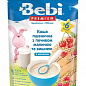 Каша молочная Пшеничная с печеньем, малиной и вишней Bebi Premium, 200 г