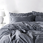 Семейный комплект постельного белья Limasso "Natural grey" (серый) 167636