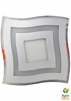 LED панель Lemanso LM1020 3+3W 350Lm 4500K 175-265V / квадрат 3 кольори - білий(4500K) /жовк(2000K)/син (332891)1