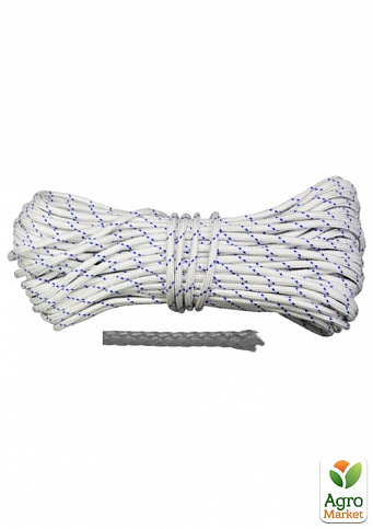 Шнур полипропиленовый плетеный, d=8мм, 50м TM "Украина" 69-689 - фото 2