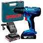 Акумуляторний ударний шурупокрут Bosch GSB 180-LI (18 В, 2х2 А*год, 54 Н*м) (06019F8307) цена