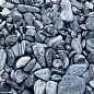Декоративные камни Голубая Галька  фракция 10-30 мм 2,5 кг 