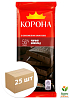 Шоколад чорний без добавок ТМ "Корона" 85г упаковка 25 шт