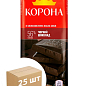 Шоколад чорний без добавок ТМ "Корона" 85г упаковка 25 шт
