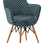 Крісло Tilia Gora-V ніжки букові, сидіння з тканиною ARTCLASS 808 (8709)